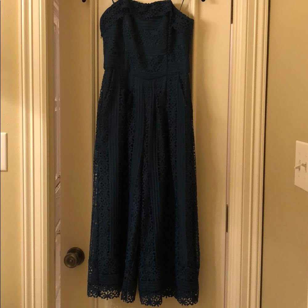 Strapless jumpsuit